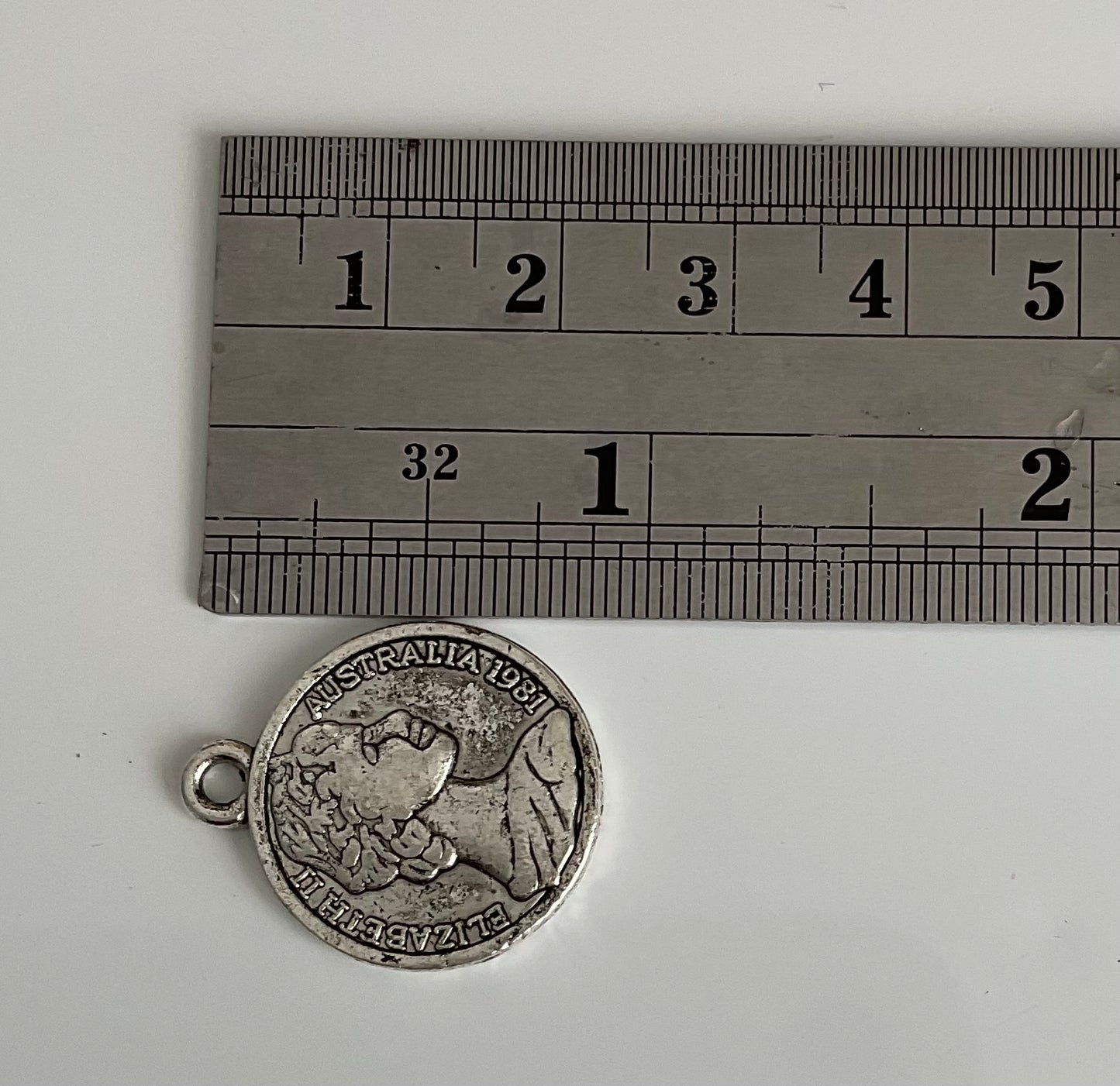 Charms moneda Vintage & Naturaleza