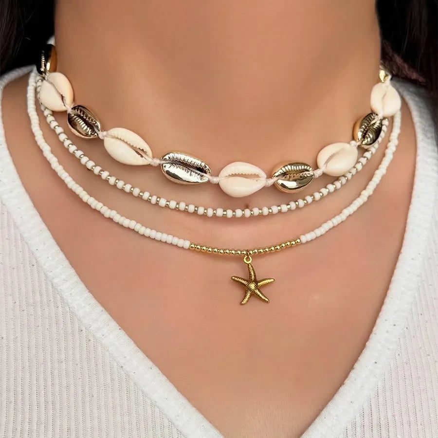 Set “Alma del Caribe” – Collares en Capas