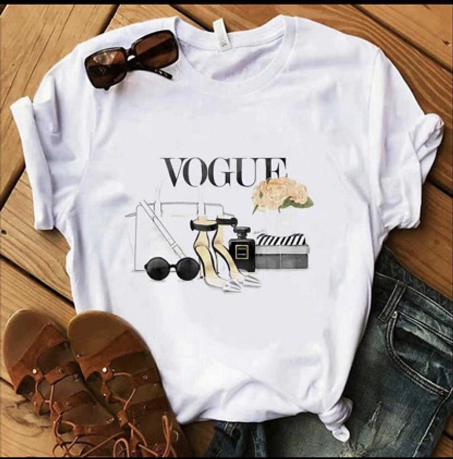 women's t-shirt short sleeve t-shirts fashion printing