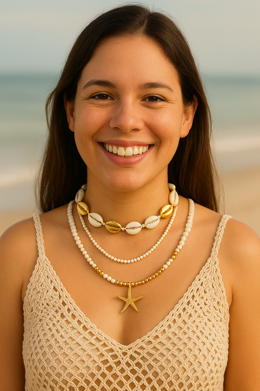 Set “Alma del Caribe” – Collares en Capas