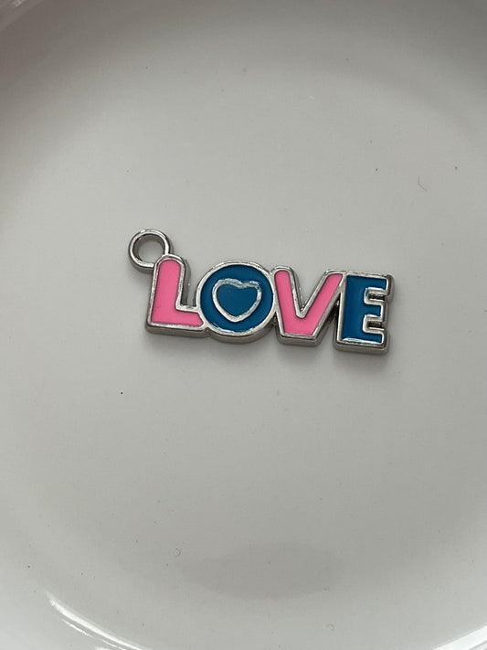 💖 Charm “LOVE” Bicolor
