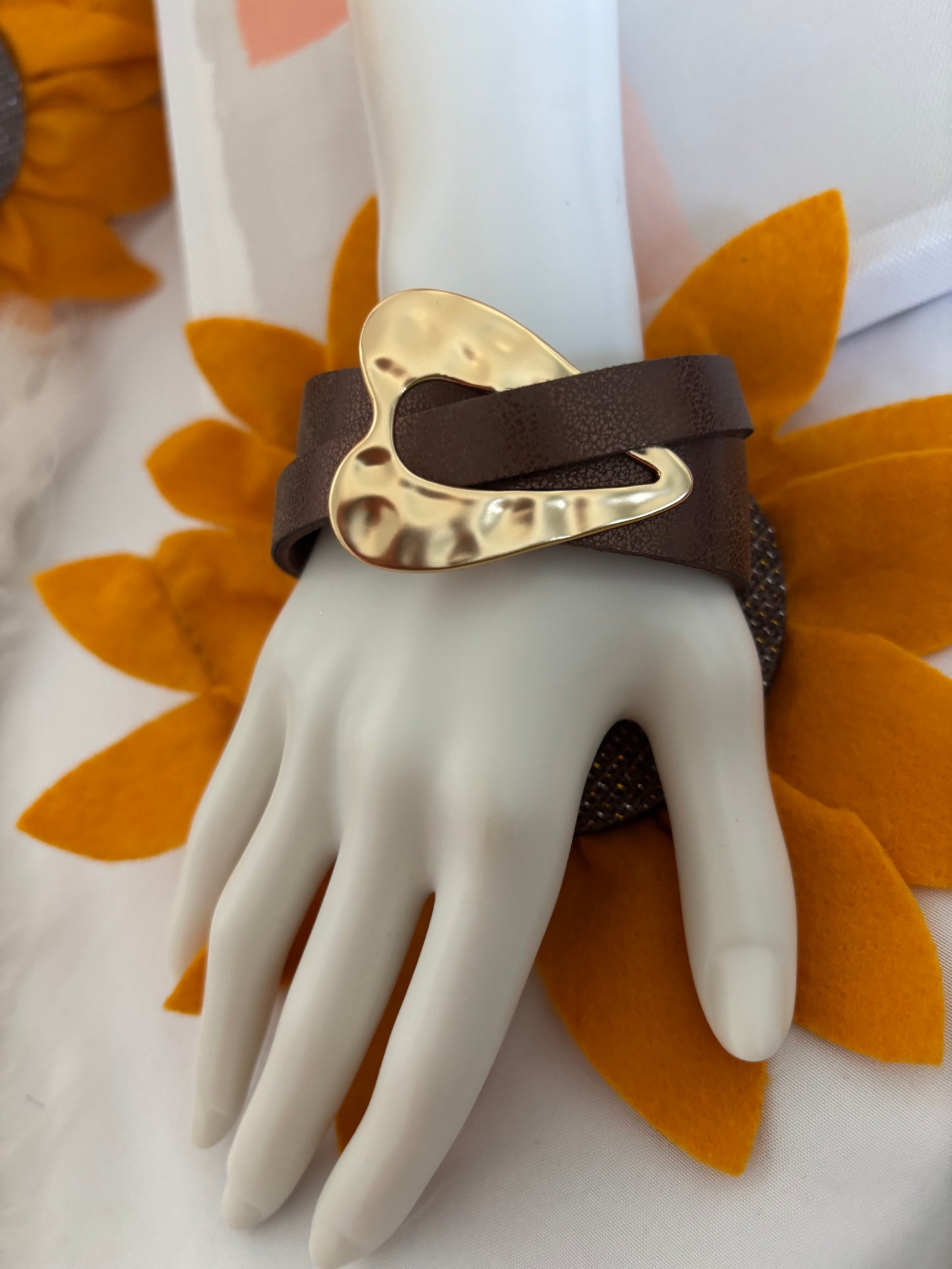 🌻 Pulsera Abrazo de Corazón