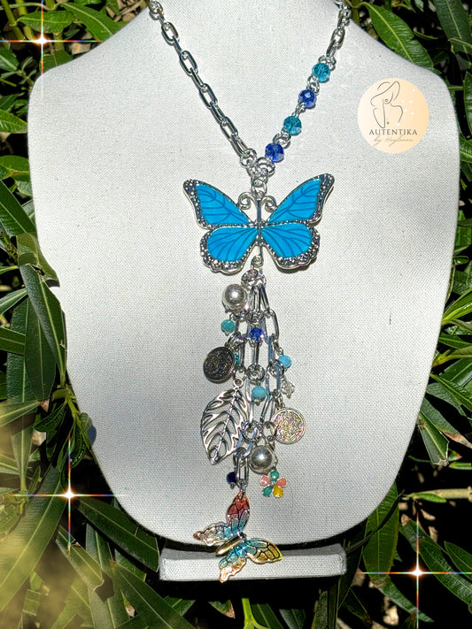 Mariposa azul