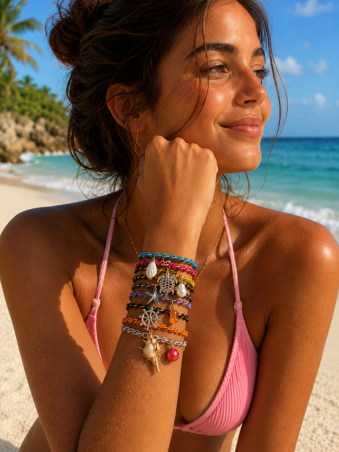 Bangles Marea Tropical 🌊🐚