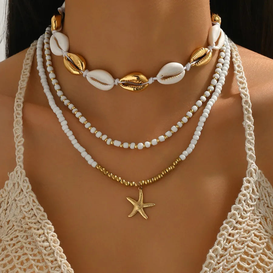 Set “Alma del Caribe” – Collares en Capas