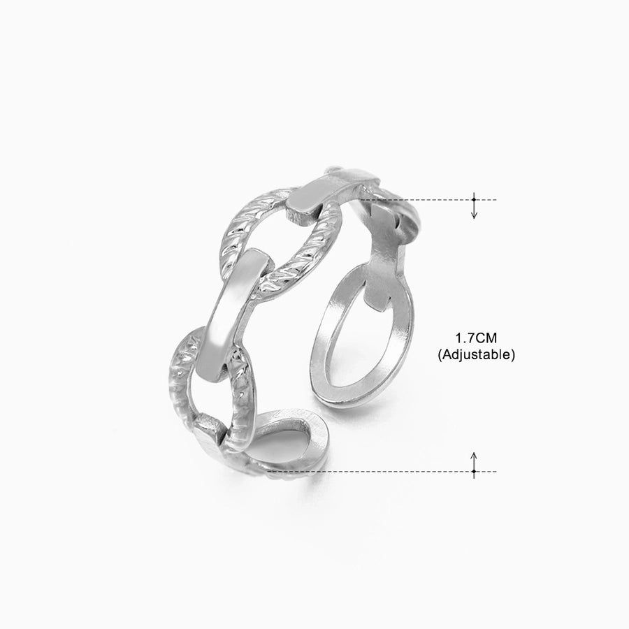 Jewelry Elegant Streetwear Star Moon Stainless Steel Plating Open Rings