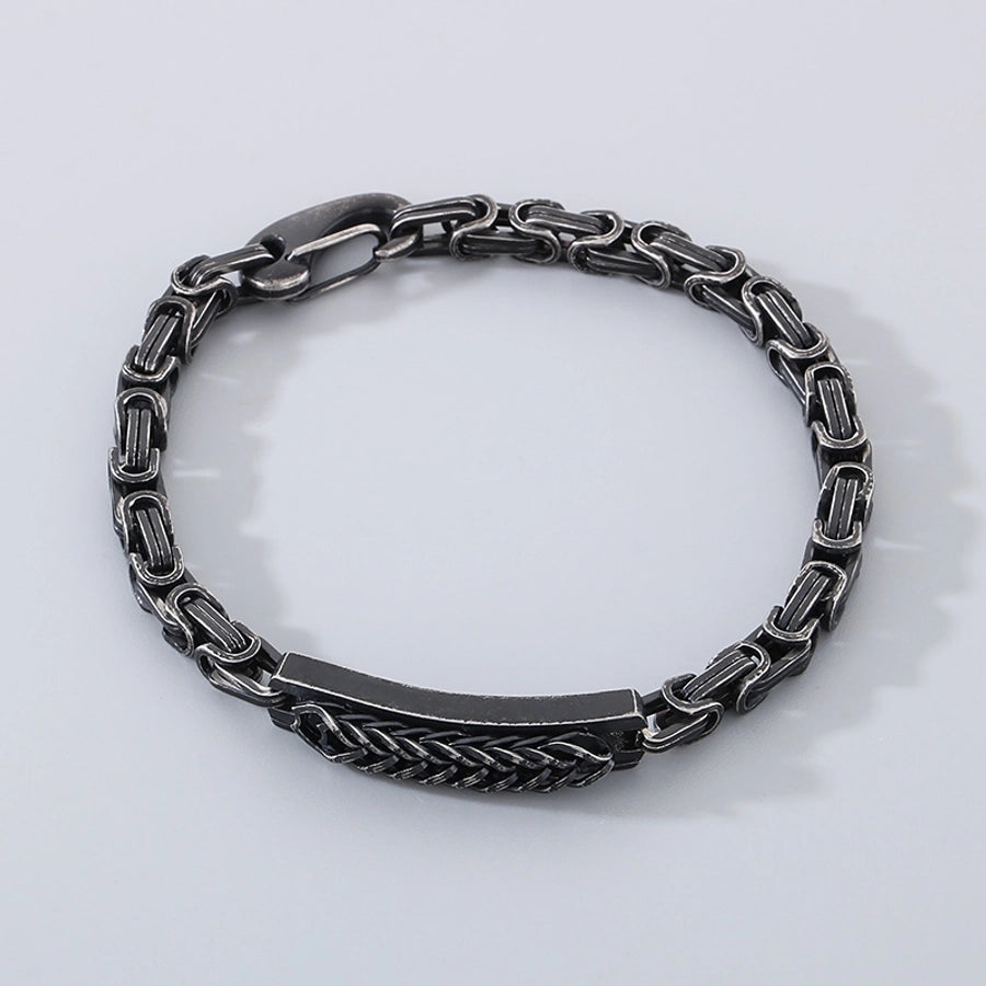 Simple Style Geometric 304 Stainless Steel  Bracelets In Bulk