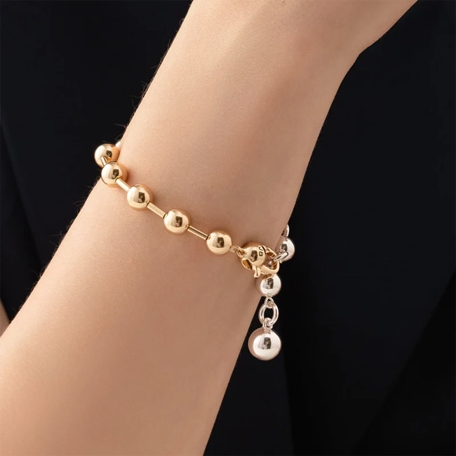 Elegant Simple Style Classic Style Geometric 304 Stainless Steel Bracelets In Bulk