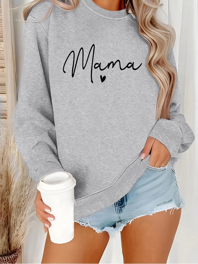 Hoodies & Sweatshirts Long Sleeve Streetwear Letter