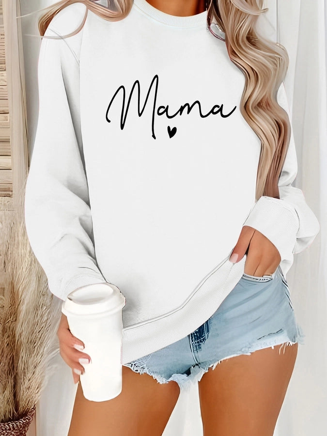 Hoodies & Sweatshirts Long Sleeve Streetwear Letter