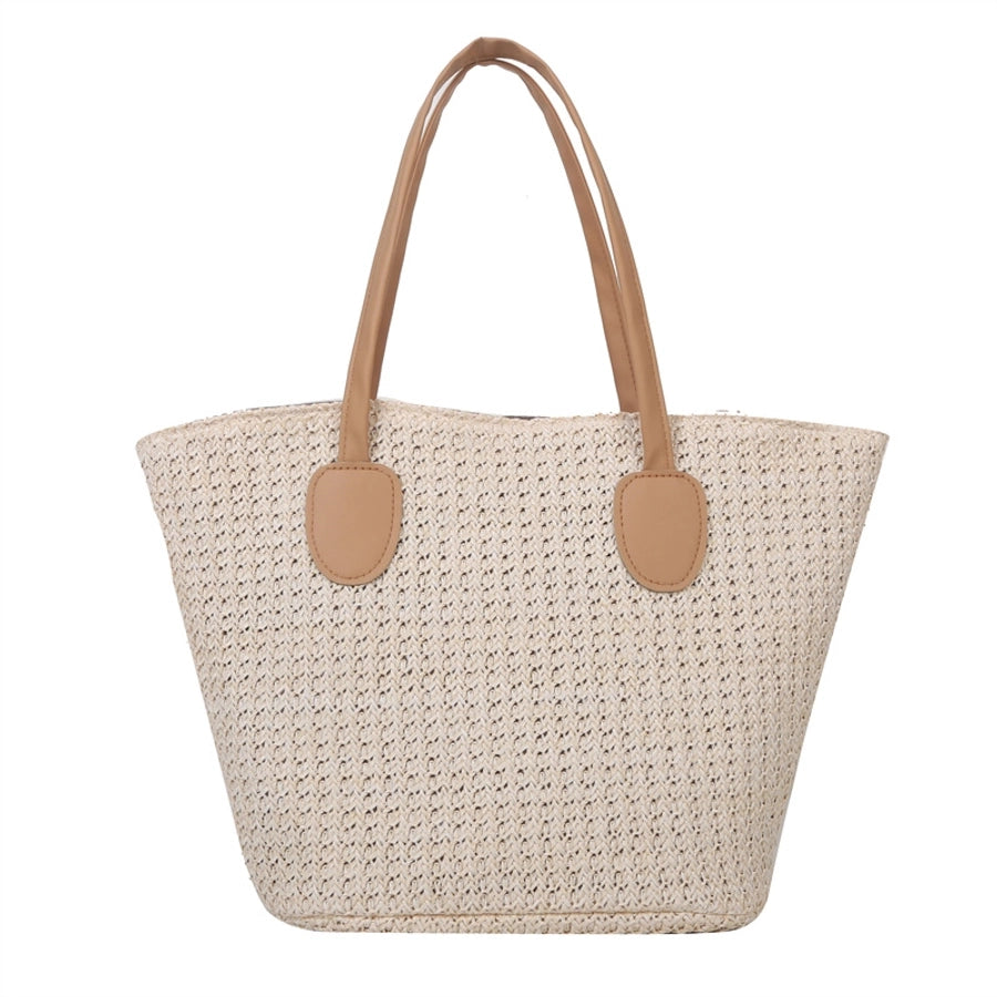 women's all seasons straw streetwear straw bag