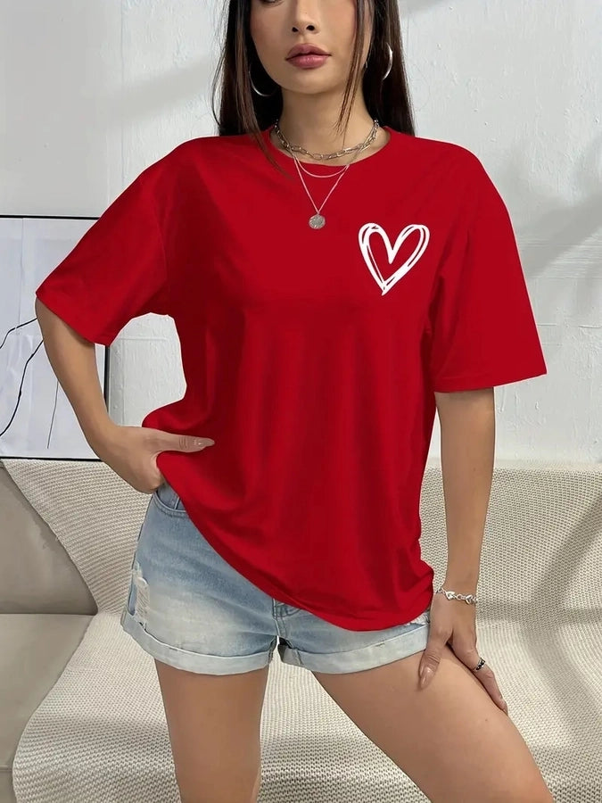 Women's T-shirt Short Sleeve T-Shirts Vacation Simple Style Letter