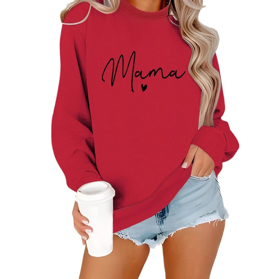 Hoodies & Sweatshirts Long Sleeve Streetwear Letter