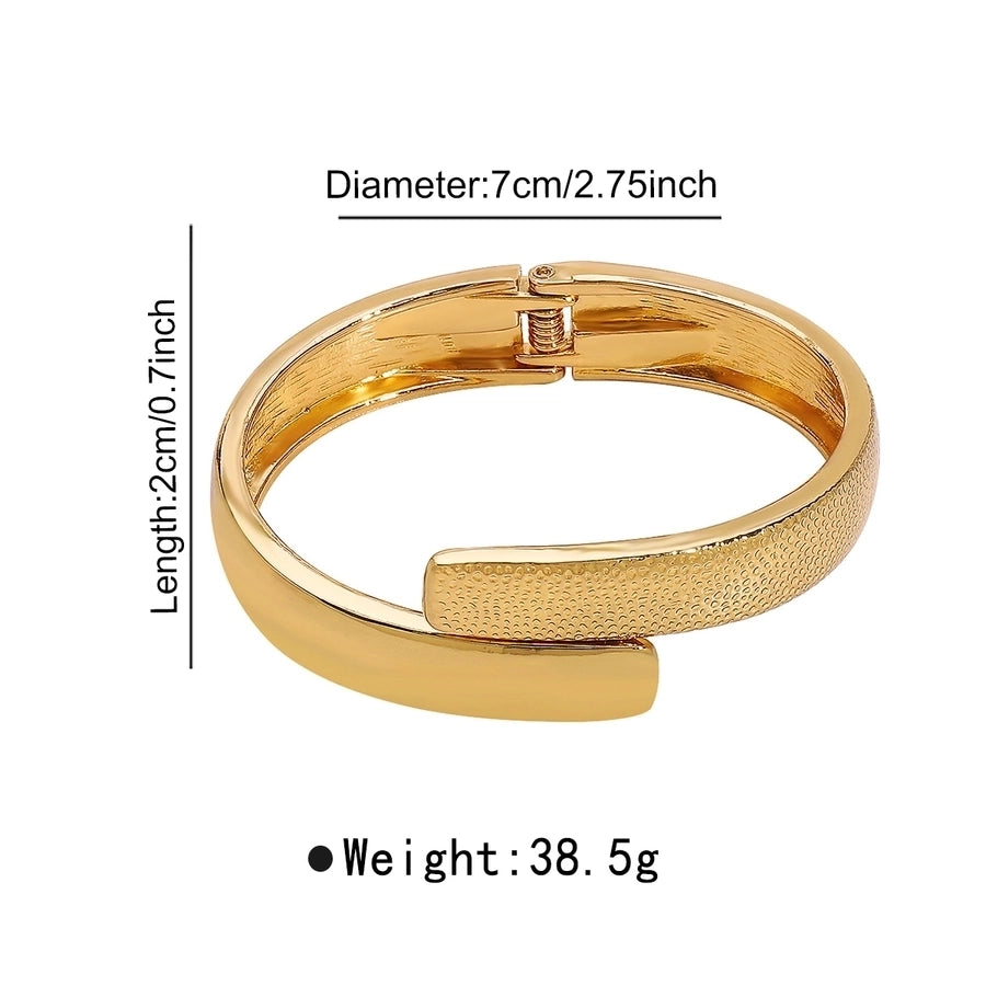 Business Retro Geometric Alloy Bangles