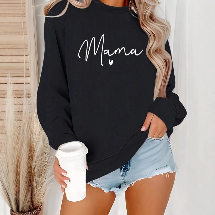 Hoodies & Sweatshirts Long Sleeve Streetwear Letter