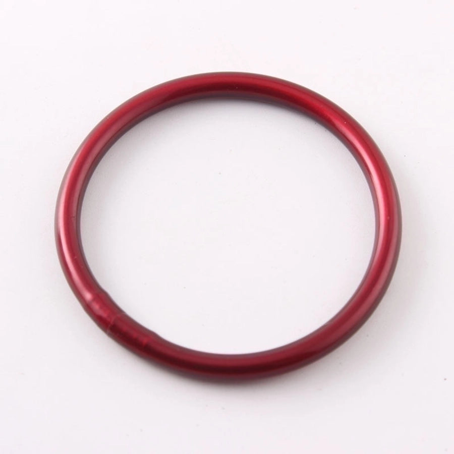 lady solid color silica gel women's bangle