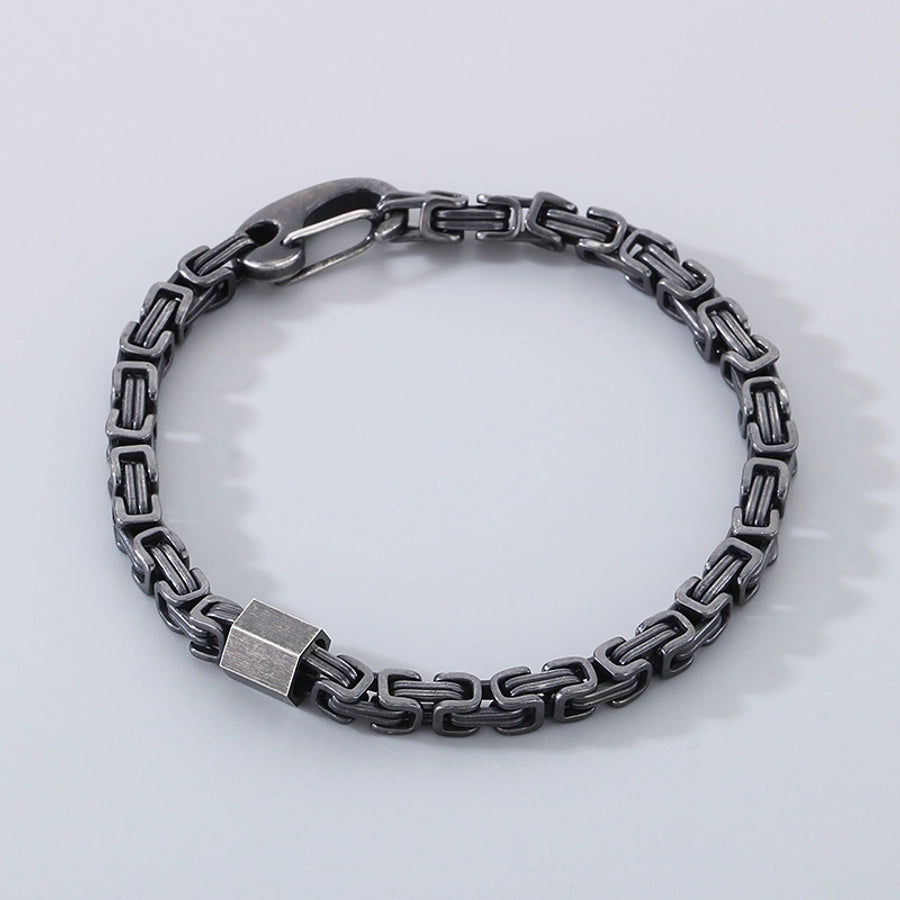 Simple Style Geometric 304 Stainless Steel  Bracelets In Bulk