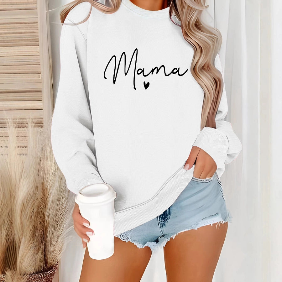 Hoodies & Sweatshirts Long Sleeve Streetwear Letter