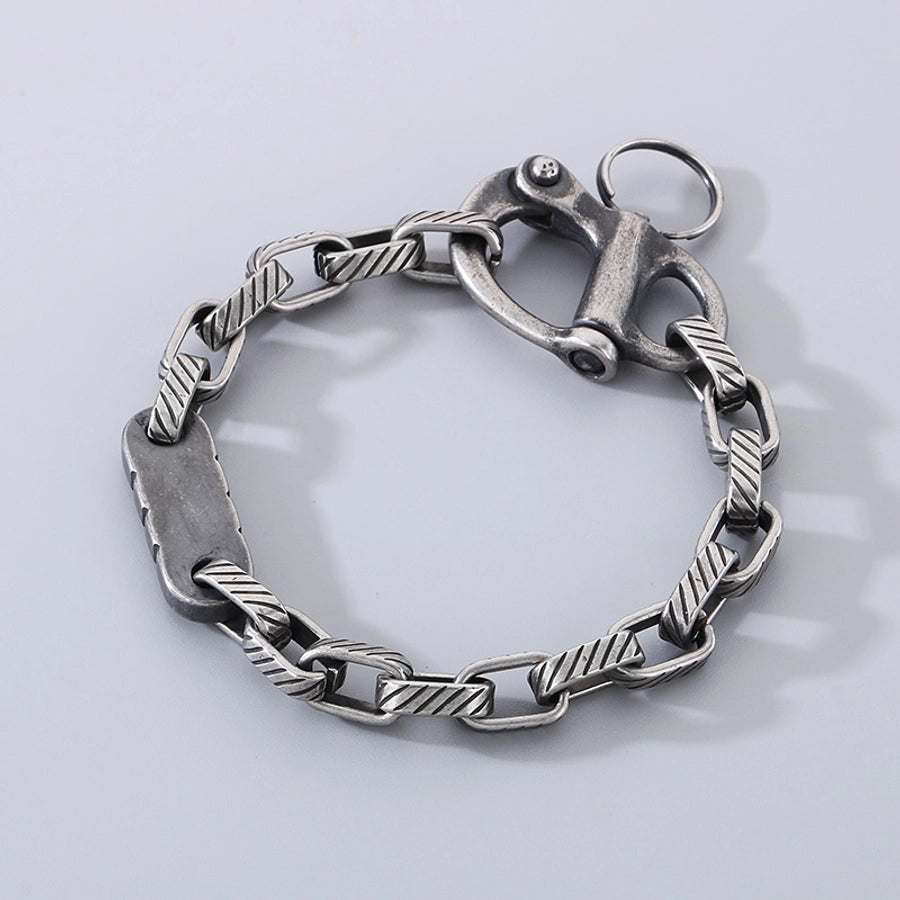 Simple Style Geometric 304 Stainless Steel  Bracelets In Bulk