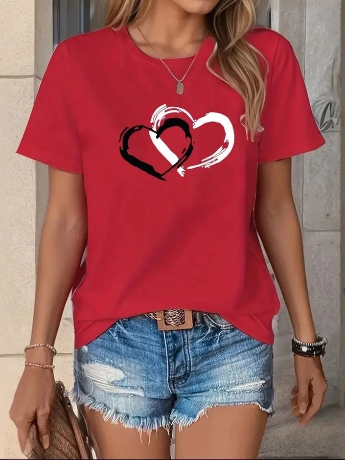 Women's T-shirt Short Sleeve T-Shirts Vacation Simple Style Letter