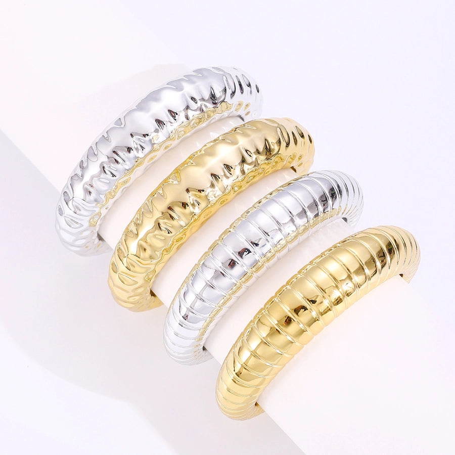 IG Style Solid Color CCB Bangles