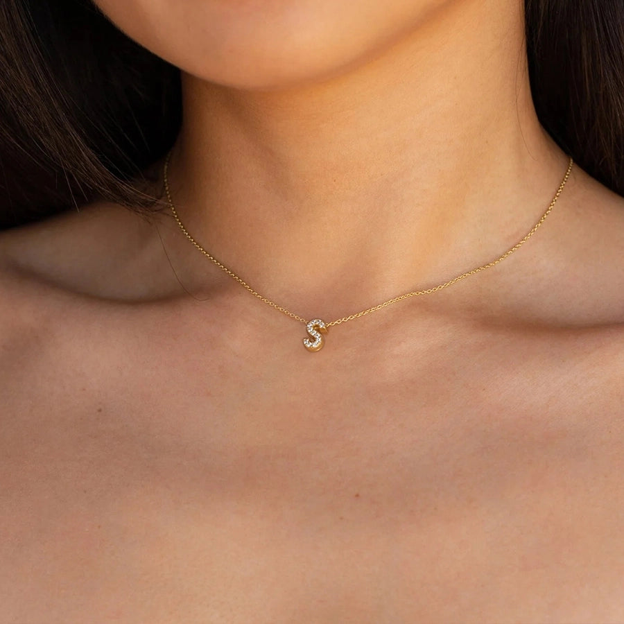 Jewelry Modern Style Simple Style Letter 304 Stainless Steel Pendant Necklace