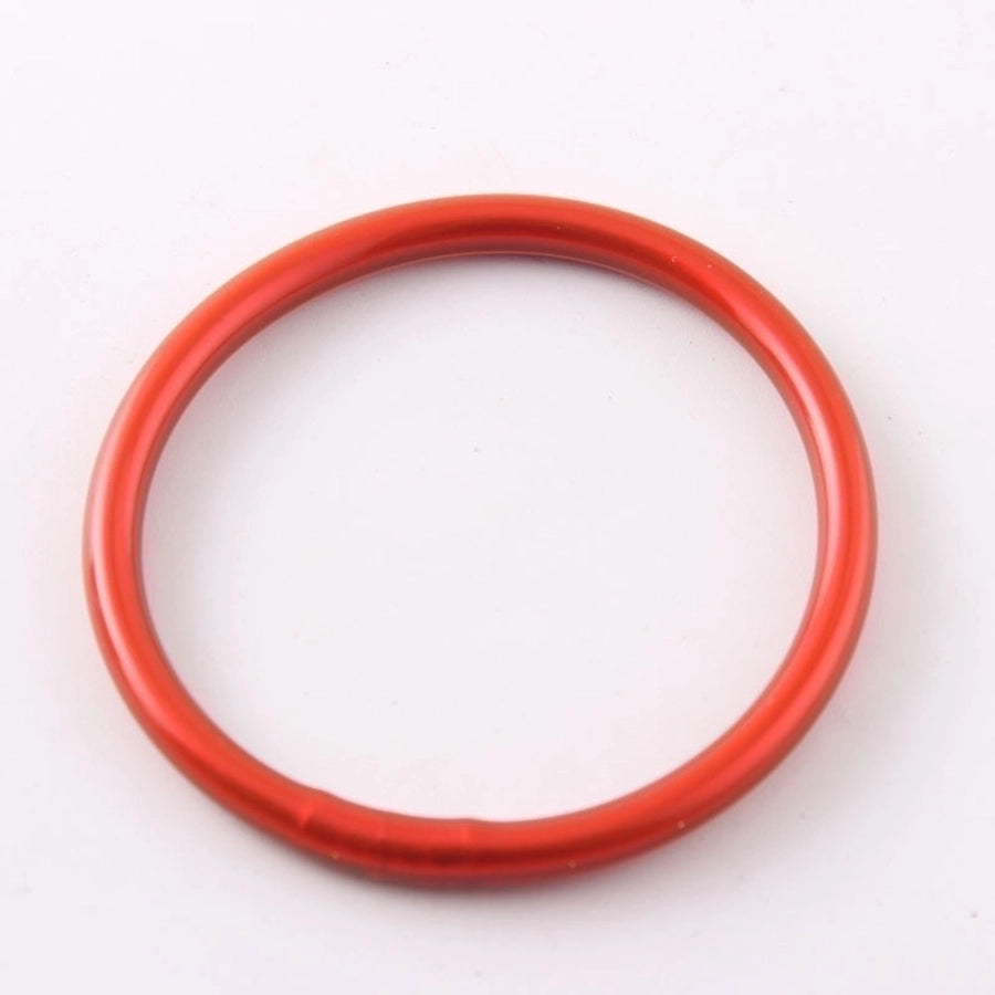 lady solid color silica gel women's bangle